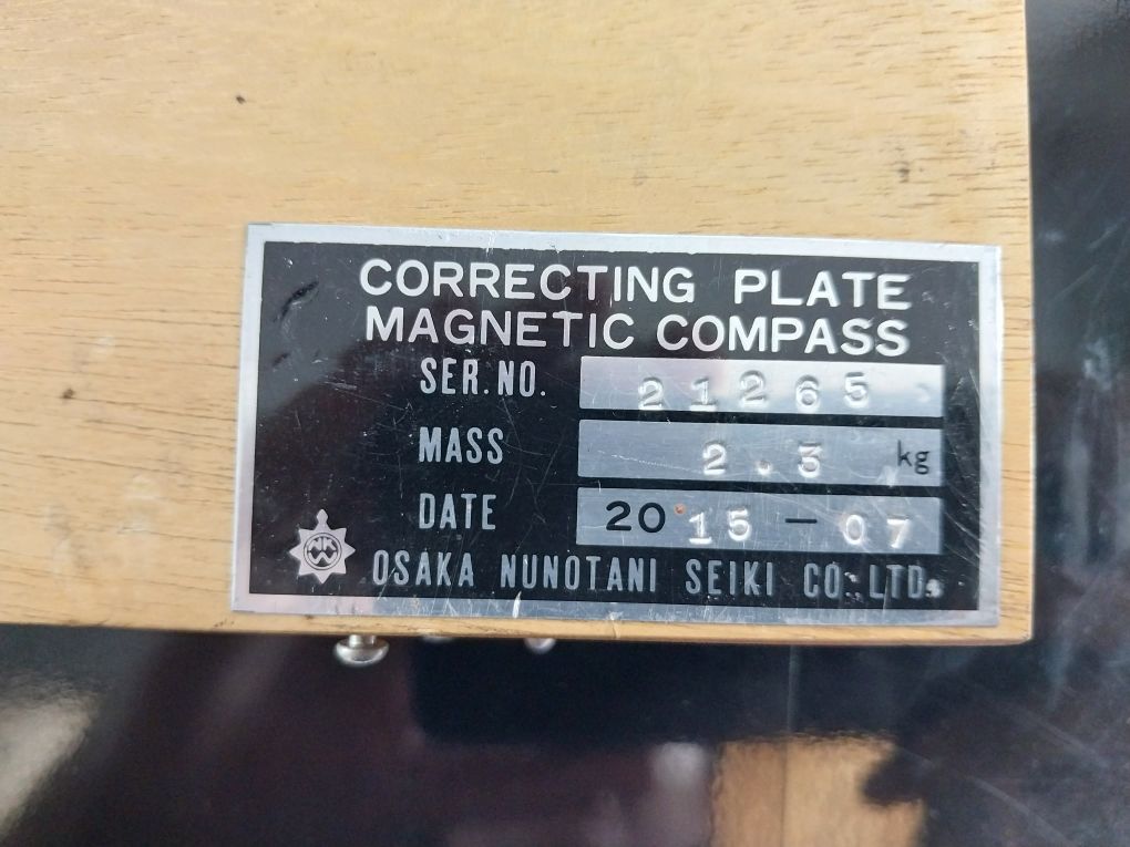 Osaka Nunotani Seiki Correcting Plate Set