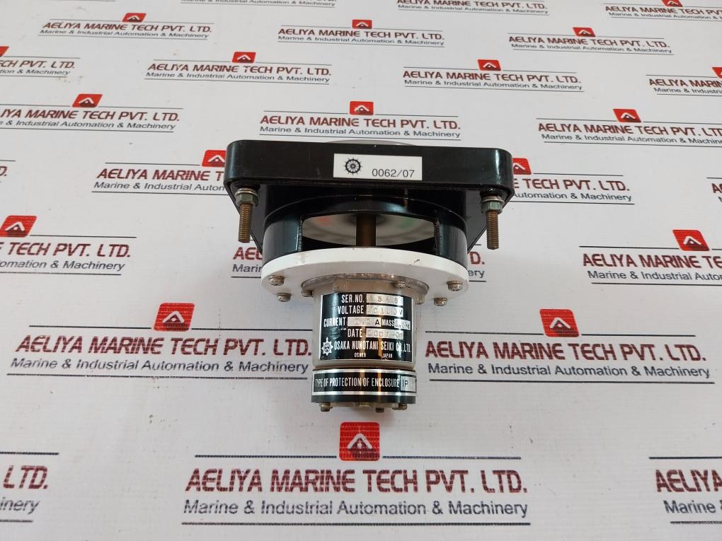 Osaka Nunotani Seiki Ts 4N39E11 Angle Indicator Receiver 70-0-70 Starbd