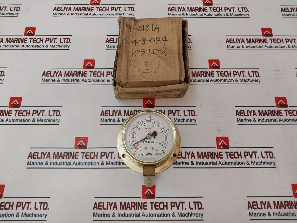 Osaka R22 Pressure Gauge 72598048 K9-081A