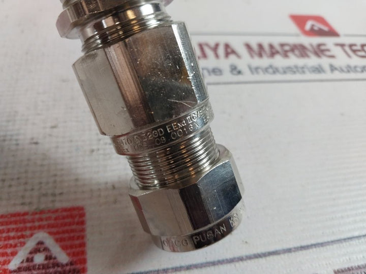 Oscg Npt 3/4” Cable Gland Brass Nickel