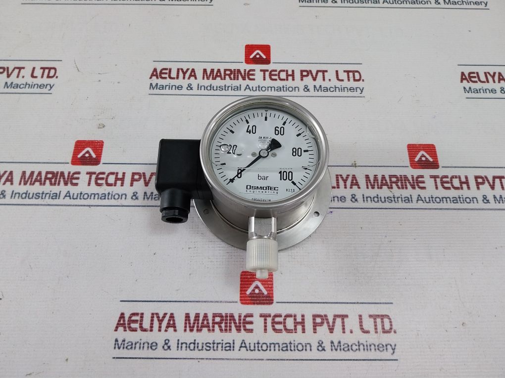 Osmotec En 837-1 Pressure Gauge 0-100 Bar