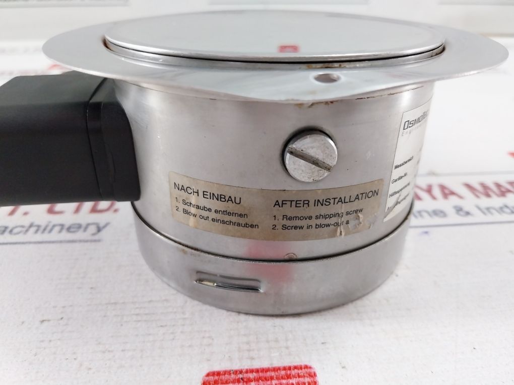 Osmotec En 837-1 Pressure Gauge 0-100 Bar