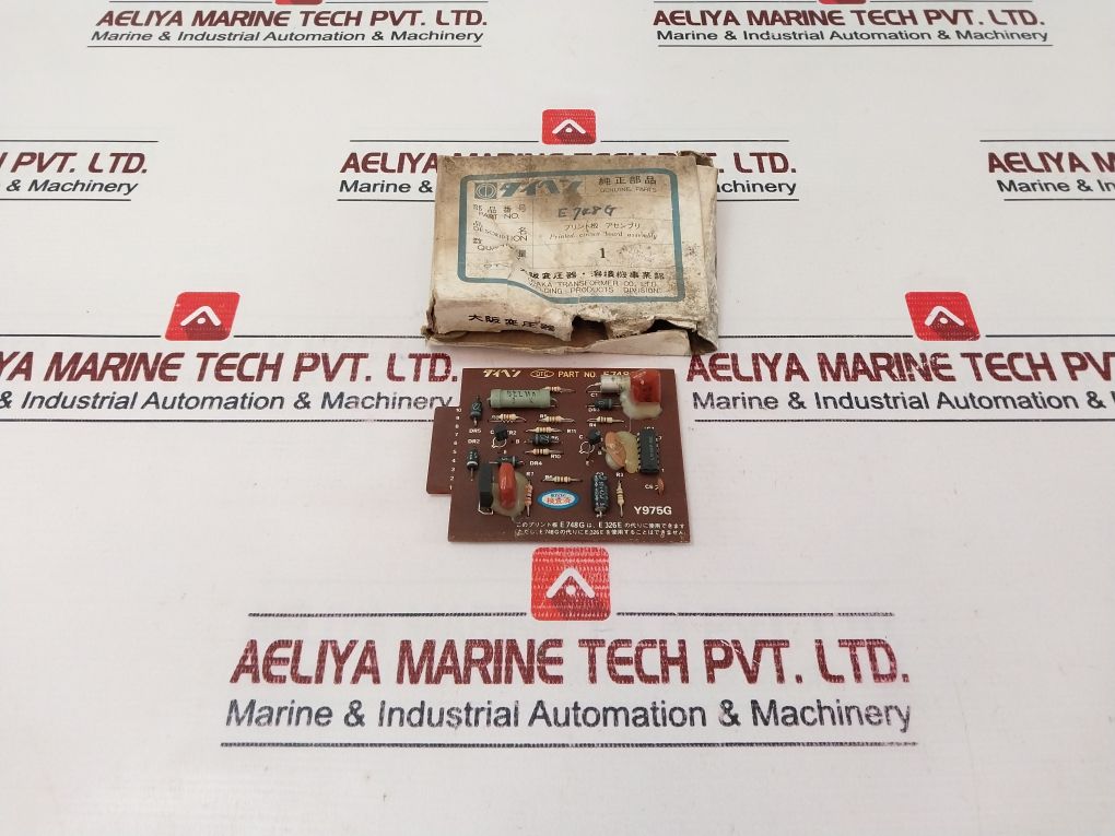 Otc/ Daihen E748G Printed Circuit Board Assembly