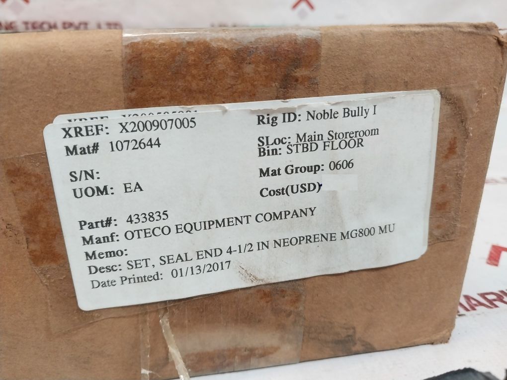 Oteco 433835 Seal Set