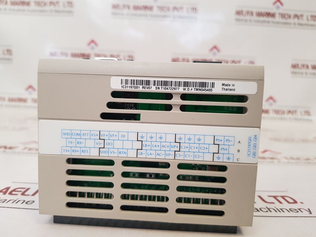 Ovation 1C31197G01 Valve Positioner Rev 07