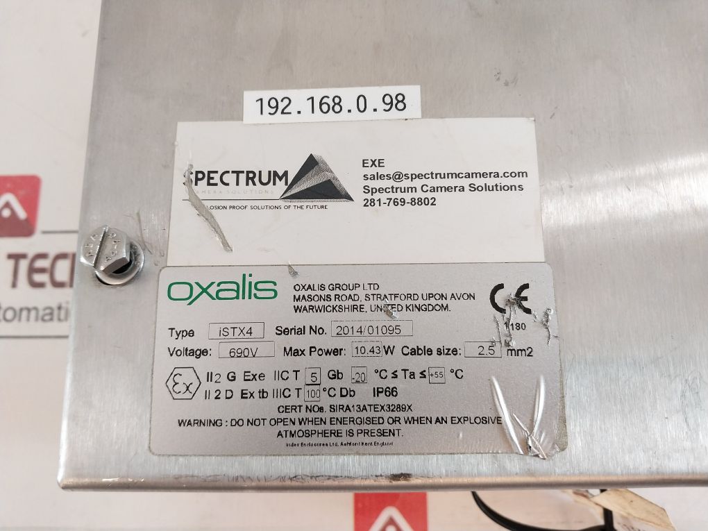 Oxalis Istx4 Junction Increased Safety Box
