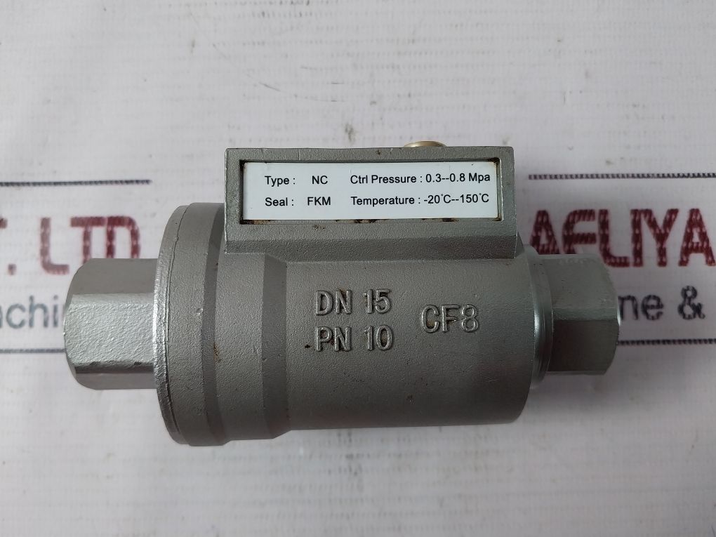 Oxymat Cf8 Nc Air Valve 0.3--0.8 Mpa -20°C--150°C Dn 15 Pn 10