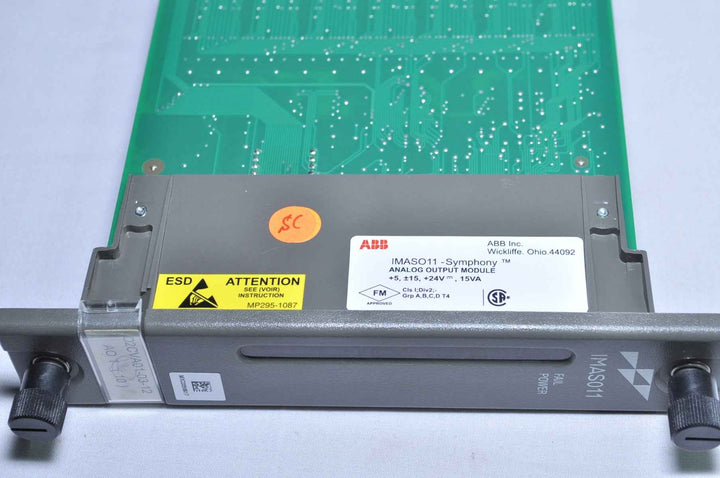 ABB IMASO11-symphony Analog Output Module 6644004A1