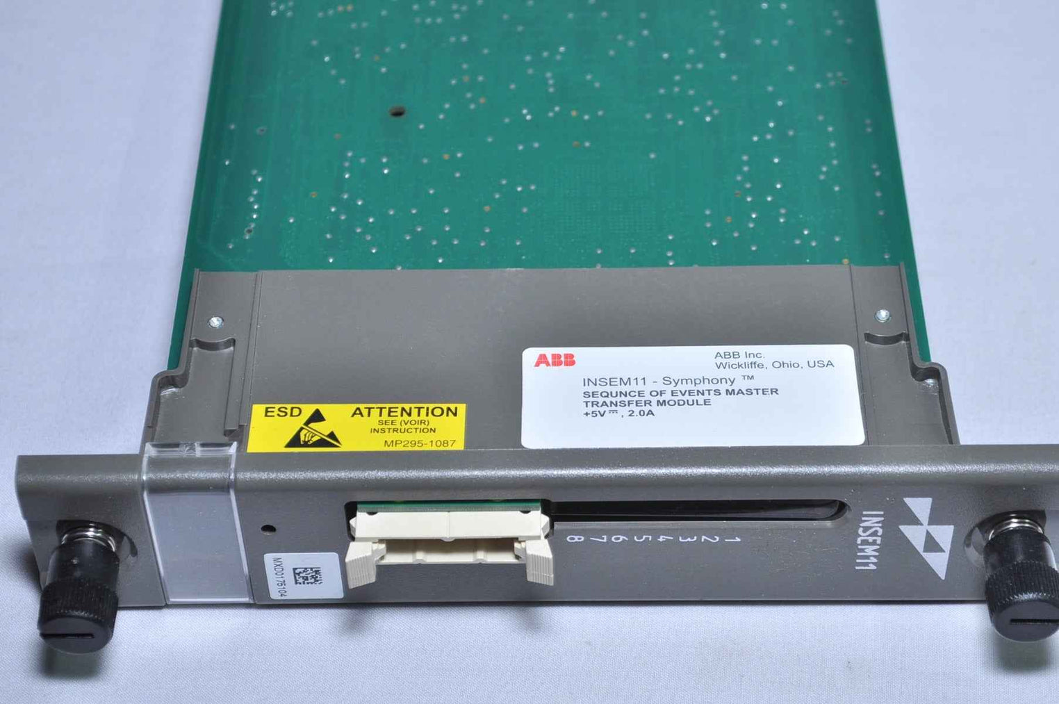 ABB Bailey INSEM11 Symphony Sequence Of Events Master Transfer Module +5VDC,2.0A