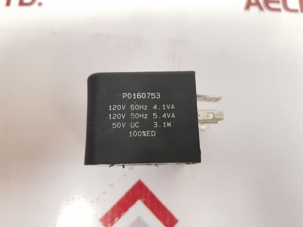 P0160753 Solenoid Coil 120V 60Hz 4.1Va