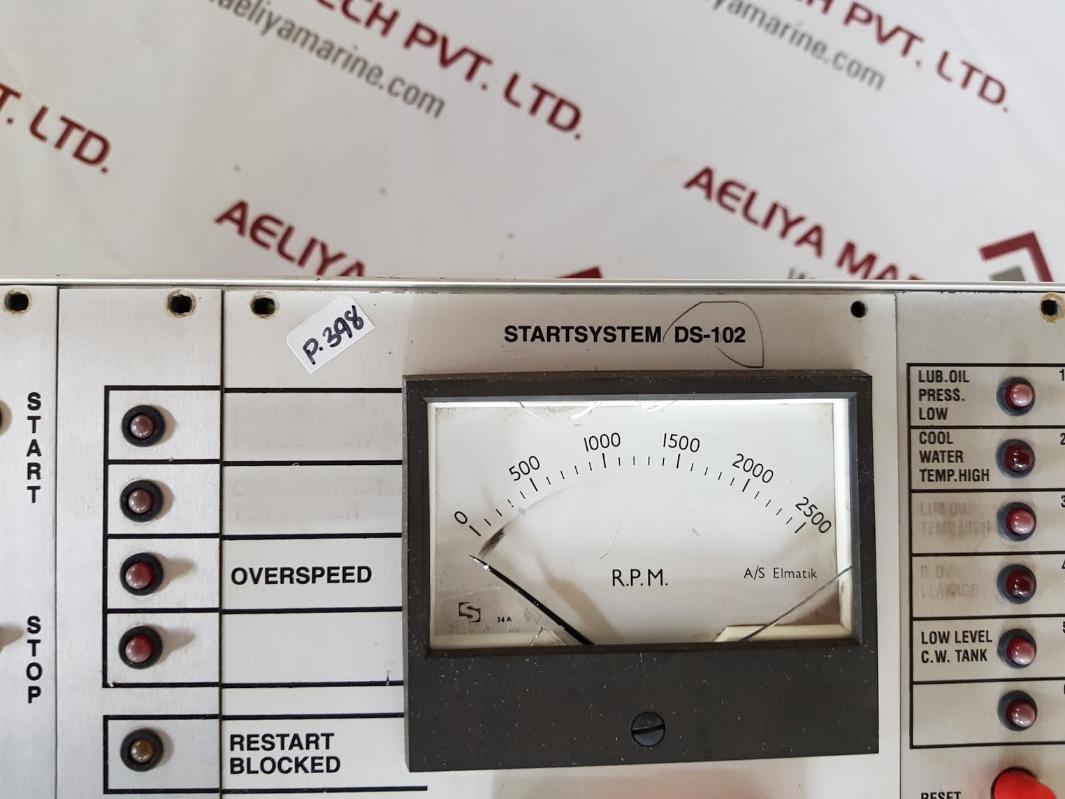 Elmatik startsystem ds-102 d-201a/d-202a/d-203a/d205a