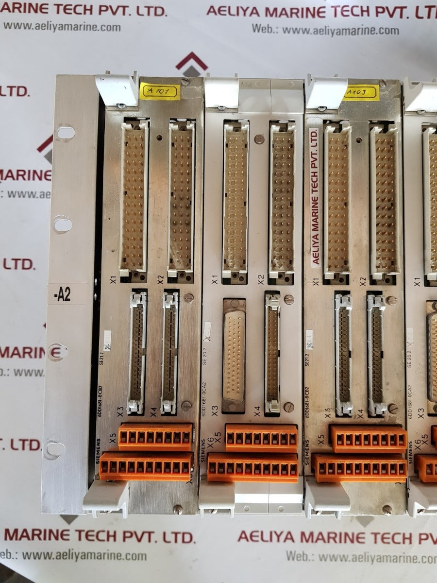 Siemens 6dd1681-0cb2/6dd1681-0ca2/6dd1681-0ca2 interface module rack