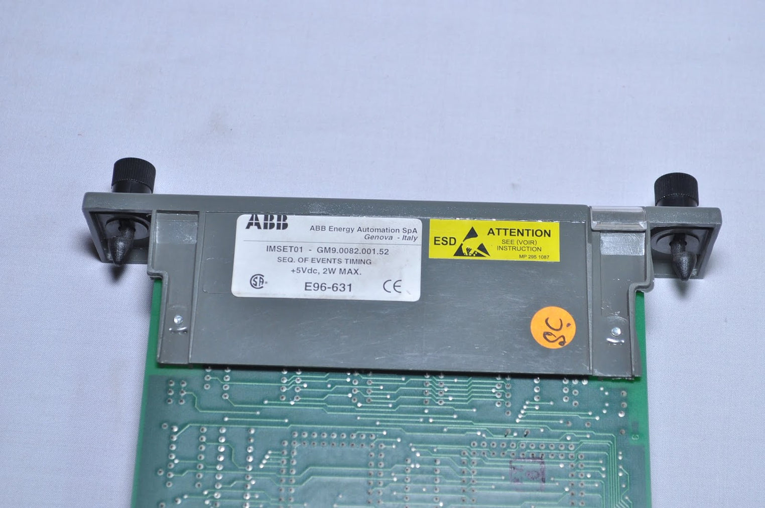 Abb imset01 sequence of event timekeeper module