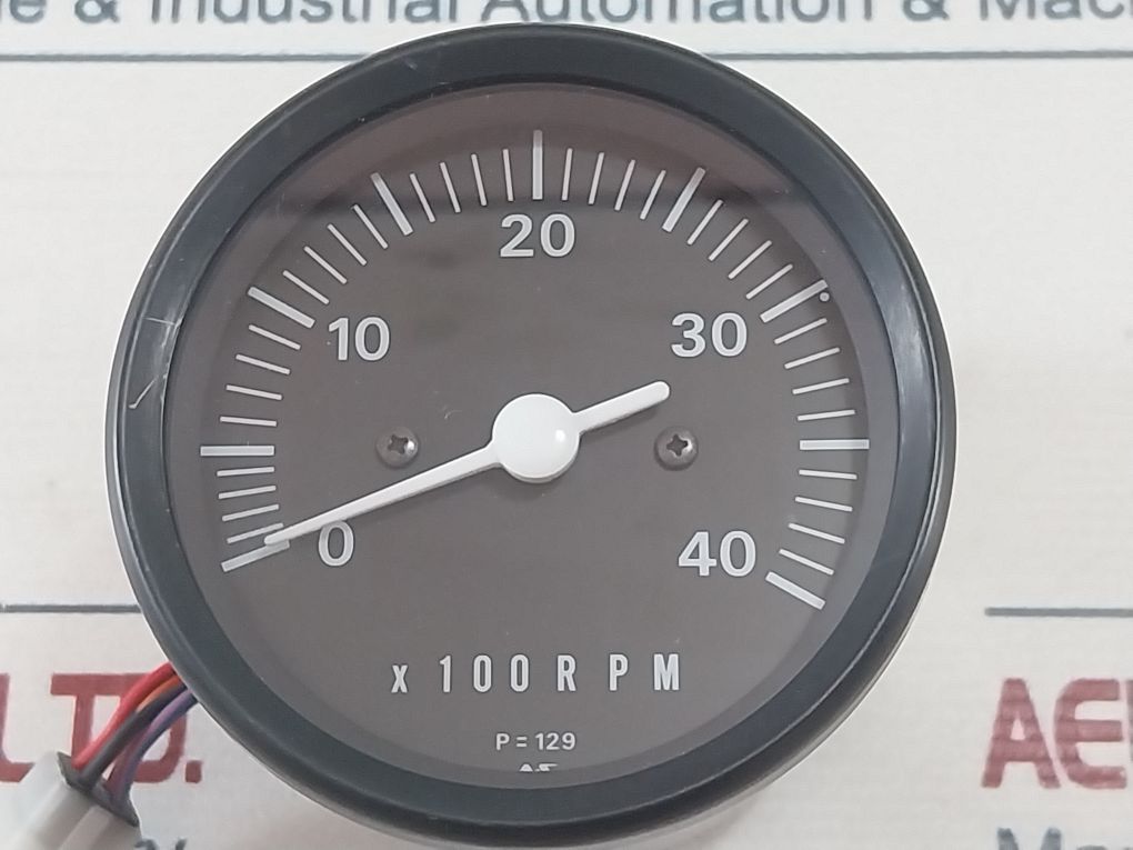 P=129 0-40 X100 Rpm Electronic Tachometer