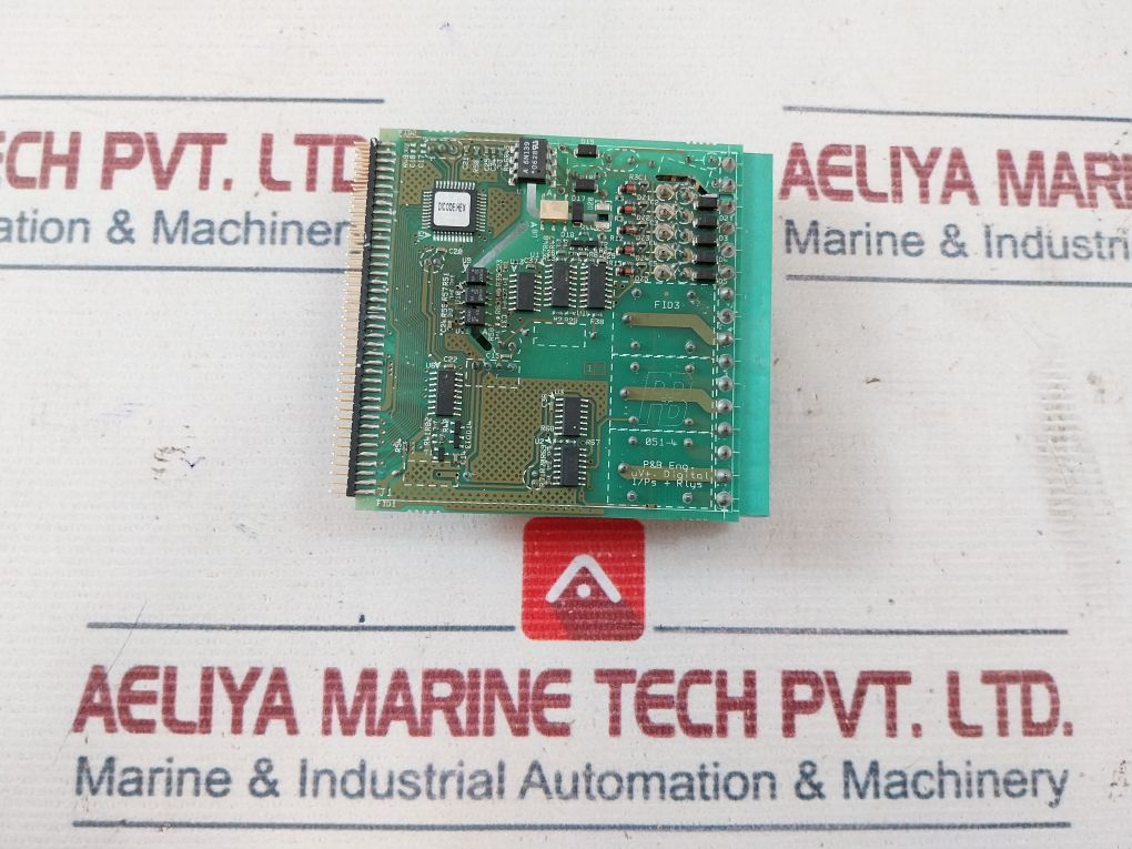 P&B Eng. 051-4 Uv+. Digital I/Ps + Rlys/Riys Pcb