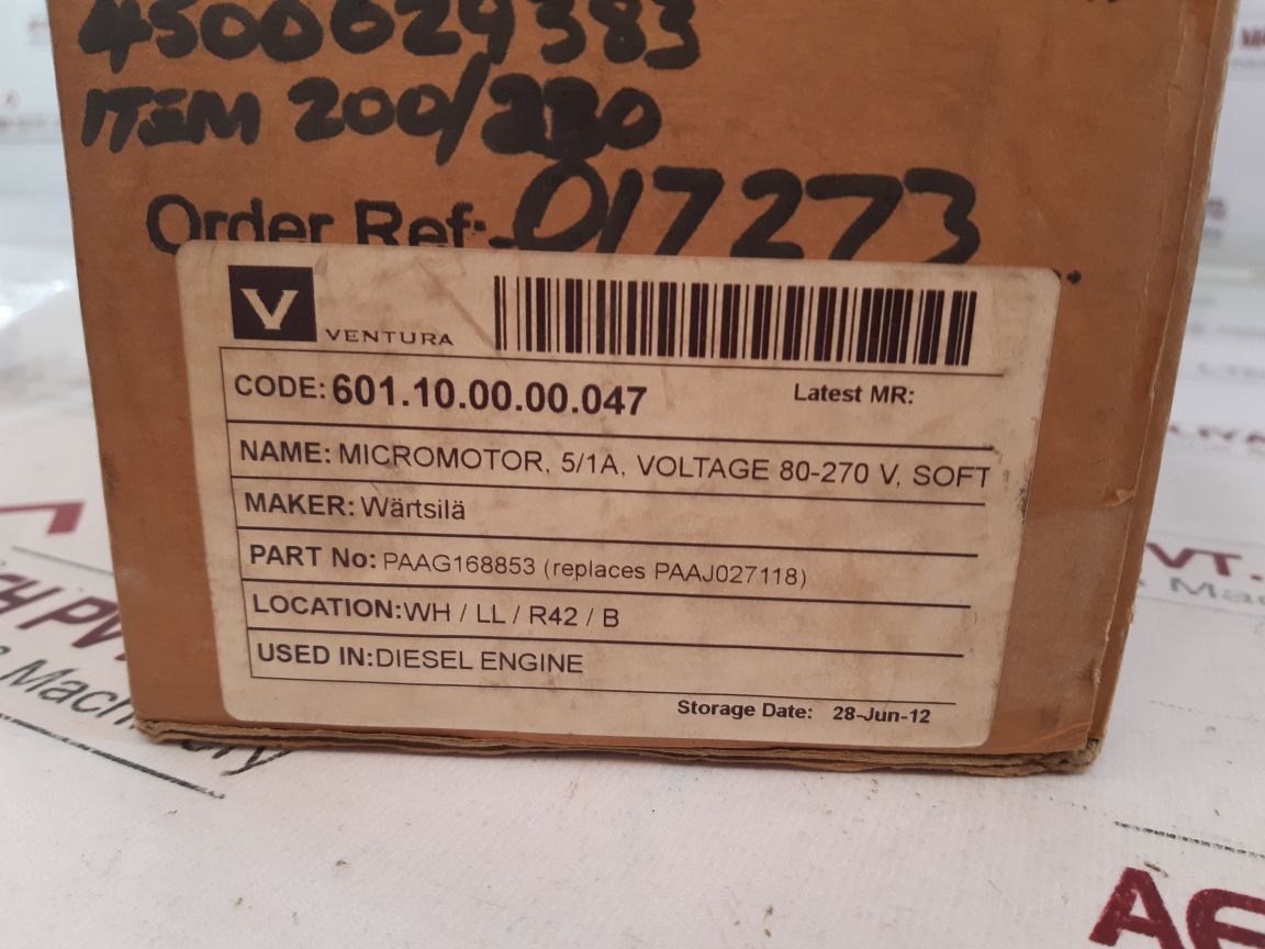 P+B Eng Vision2 Ct Paag168853 Micromotor 5/1A