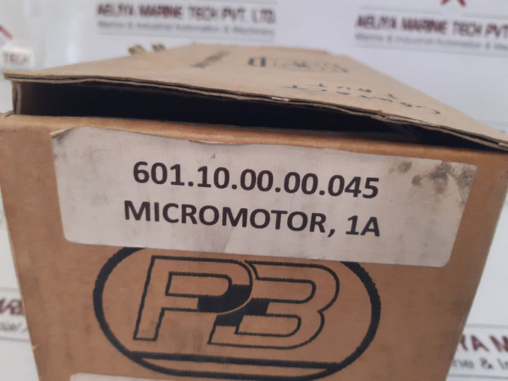 P&B Paaj027120 Vision Micromotor Software Ver.0.041 80-270V