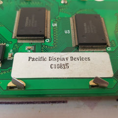 Pacific Display Devices C10815 Lcd Display Module