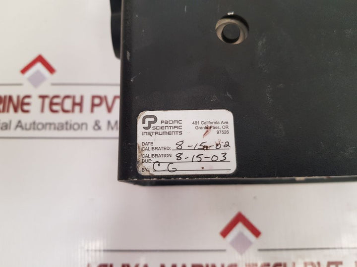 Met One Pacific Scientific 237A-.5-.1-1 Ce Laser Particle Counter 2082815-01