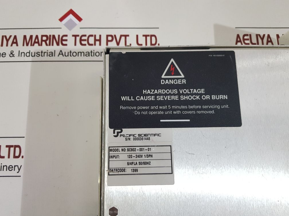 Pacific Scientific Sc902 Servo Drive Sc902-001-01