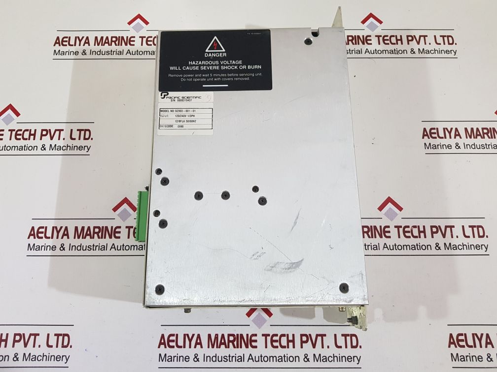 Pacific Scientific Sc903-001-01 Servo Drive 165-032003-01 120/240V