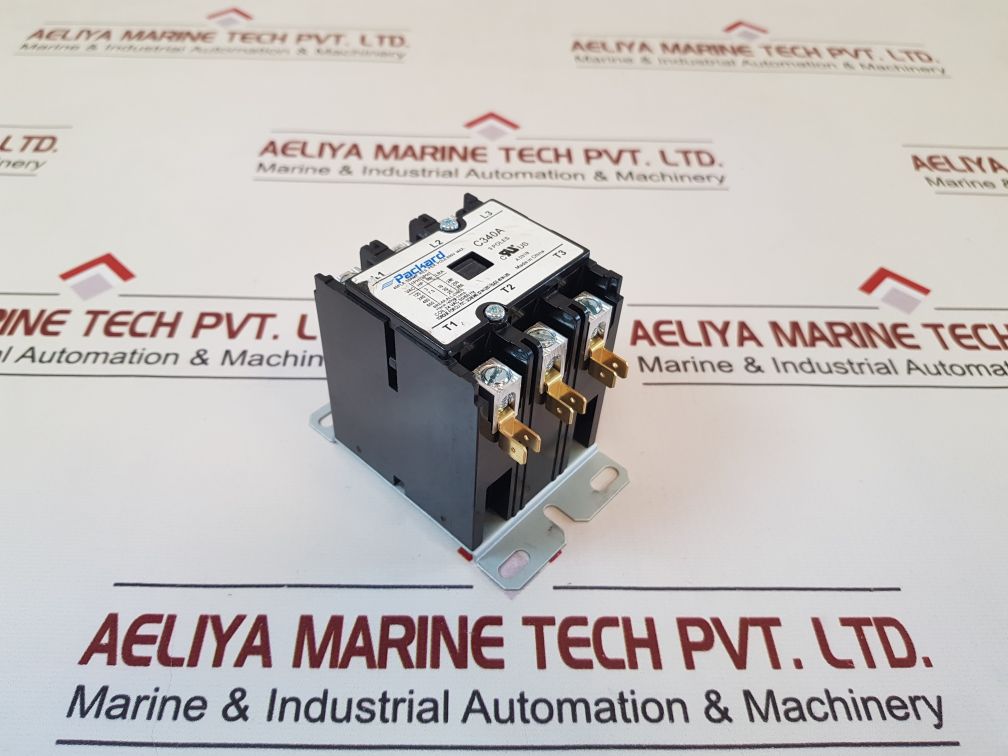 Packard C340A 3-poles Magnetic Contactor
