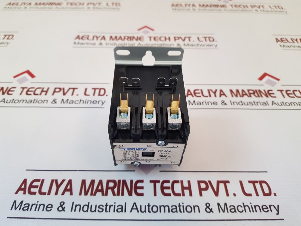 Packard C340A 3-poles Magnetic Contactor
