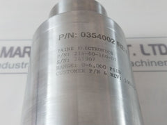 Paine Electronics 214-60-160-01 Pressure Transmitter 0354002 Rev.Ab 0-6,000 Psid