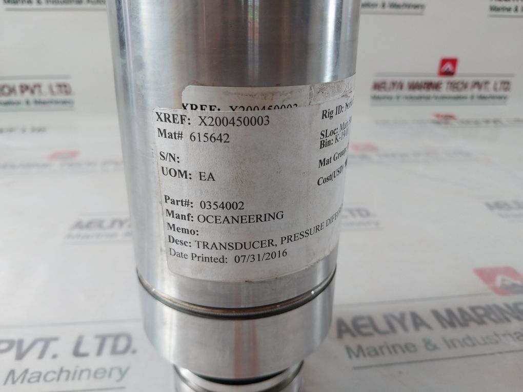 Paine Electronics 214-60-160-01 Pressure Transmitter