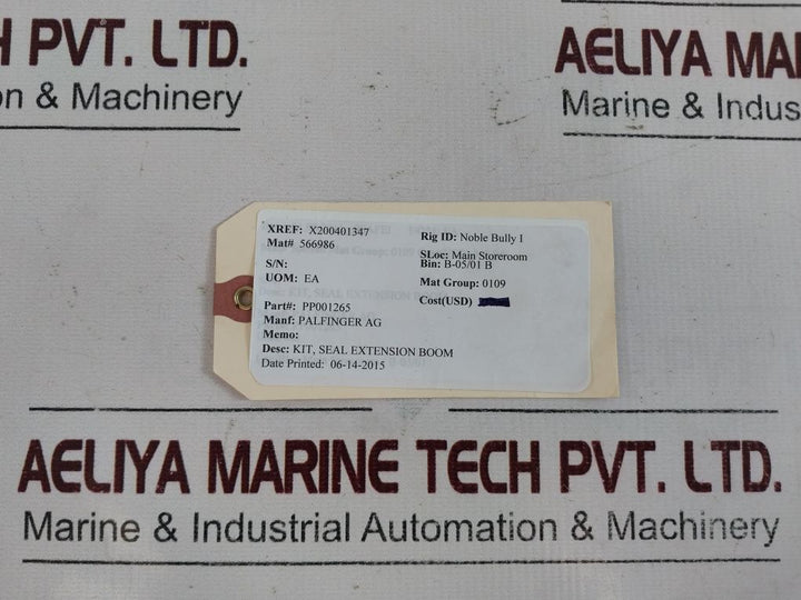 Palfinger Pp001265 Seal Kit