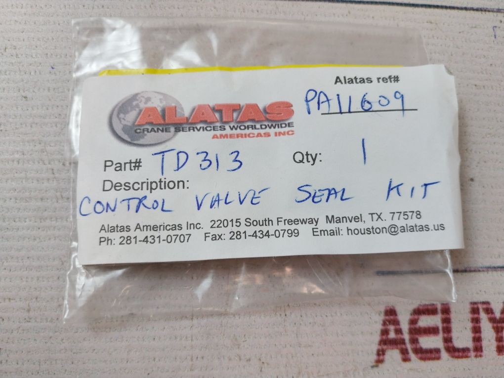Palfinger Td313 Seal For Control Valve Element Kit