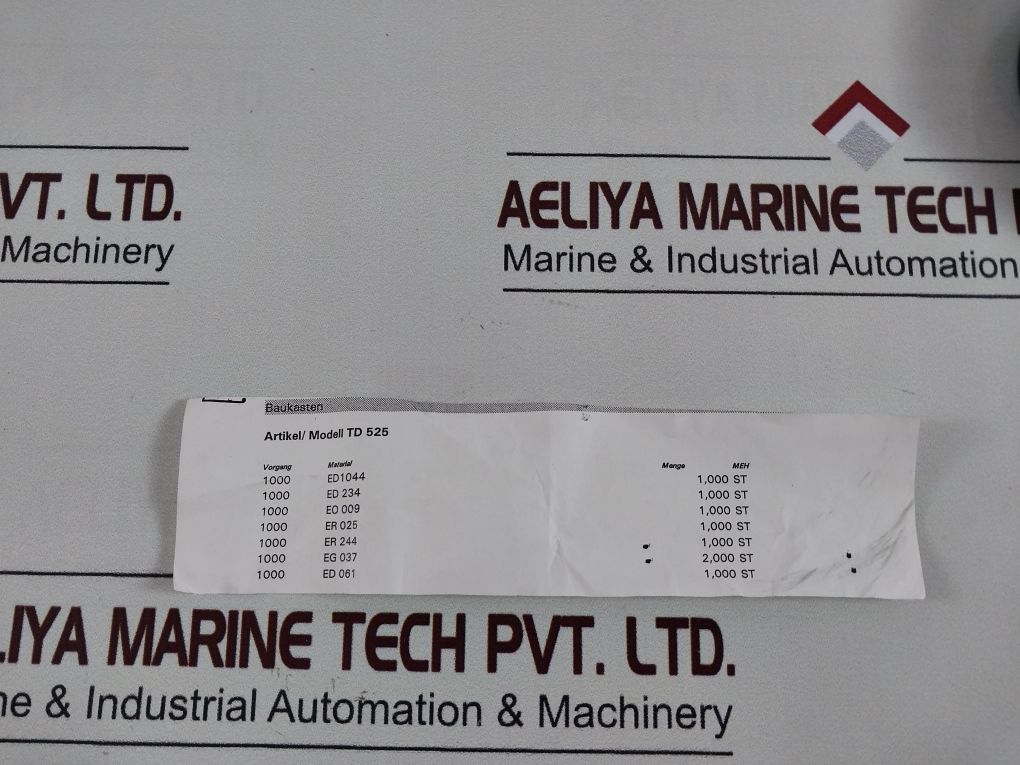 Palfinger Td525 Seal Kit Pp000168