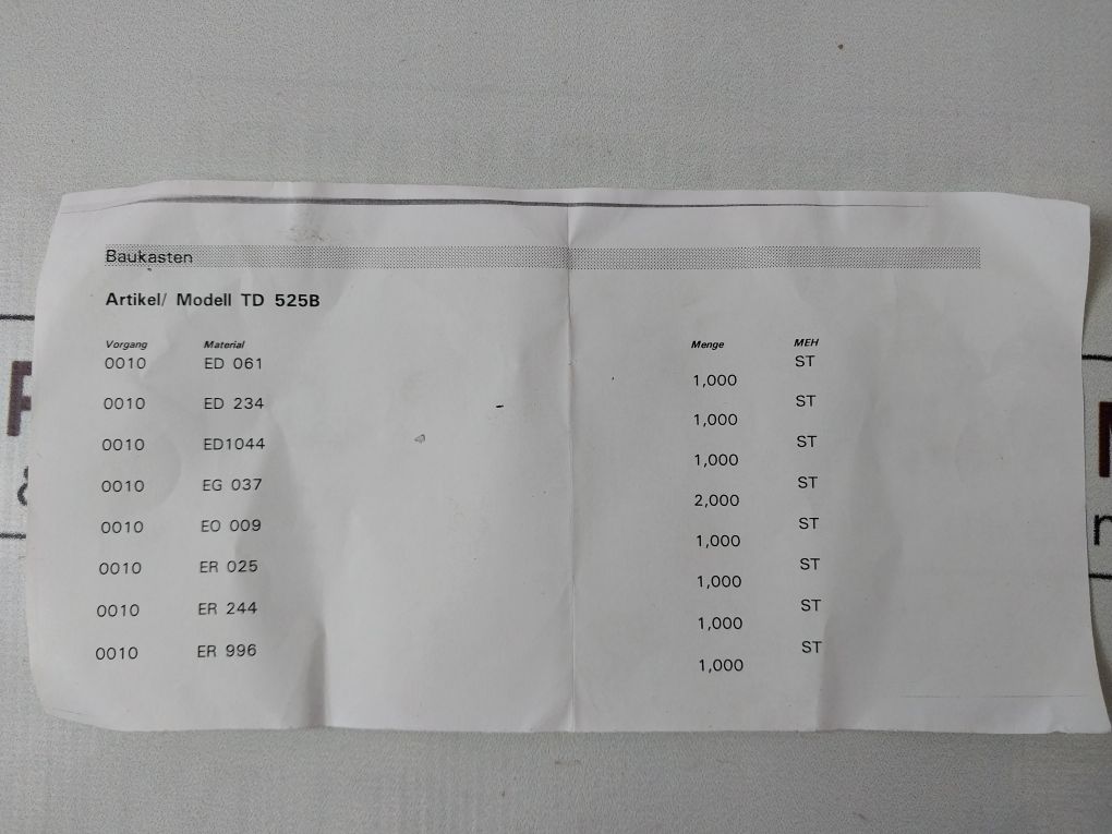 Palfinger Td525B Seal Kit Td525