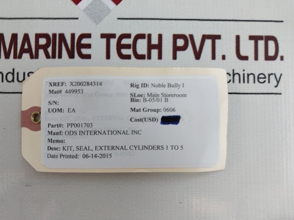 Palfinger Td 528 Seal Kit