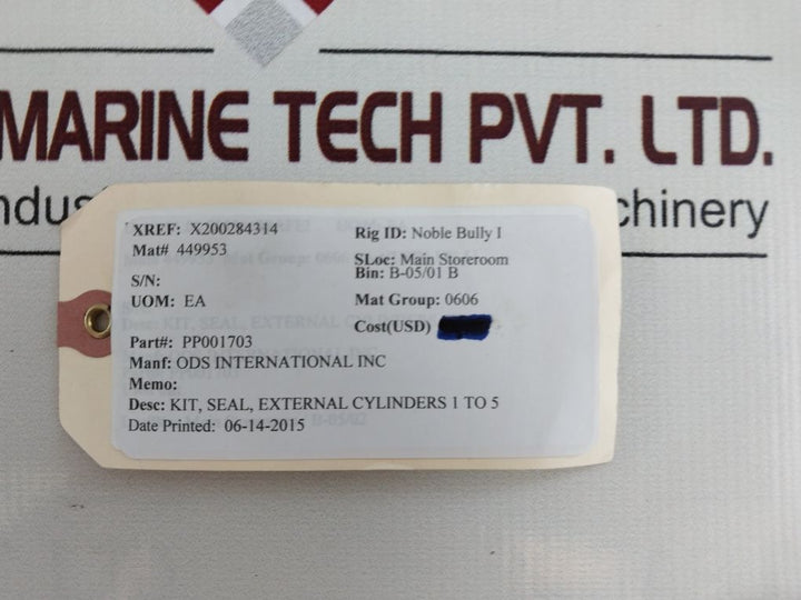 Palfinger Td 528 Seal Kit
