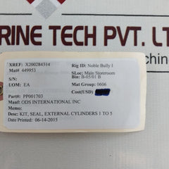 Palfinger Td 528 Seal Kit