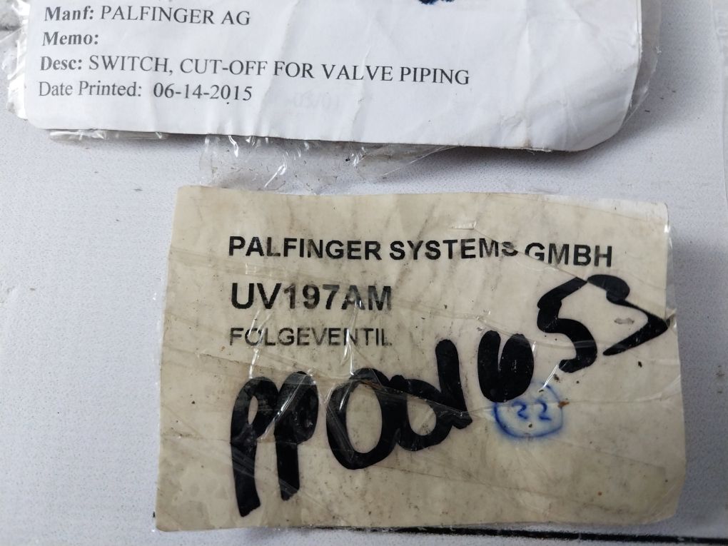 Palfinger Uv197Am Sequence Valve Pp001653