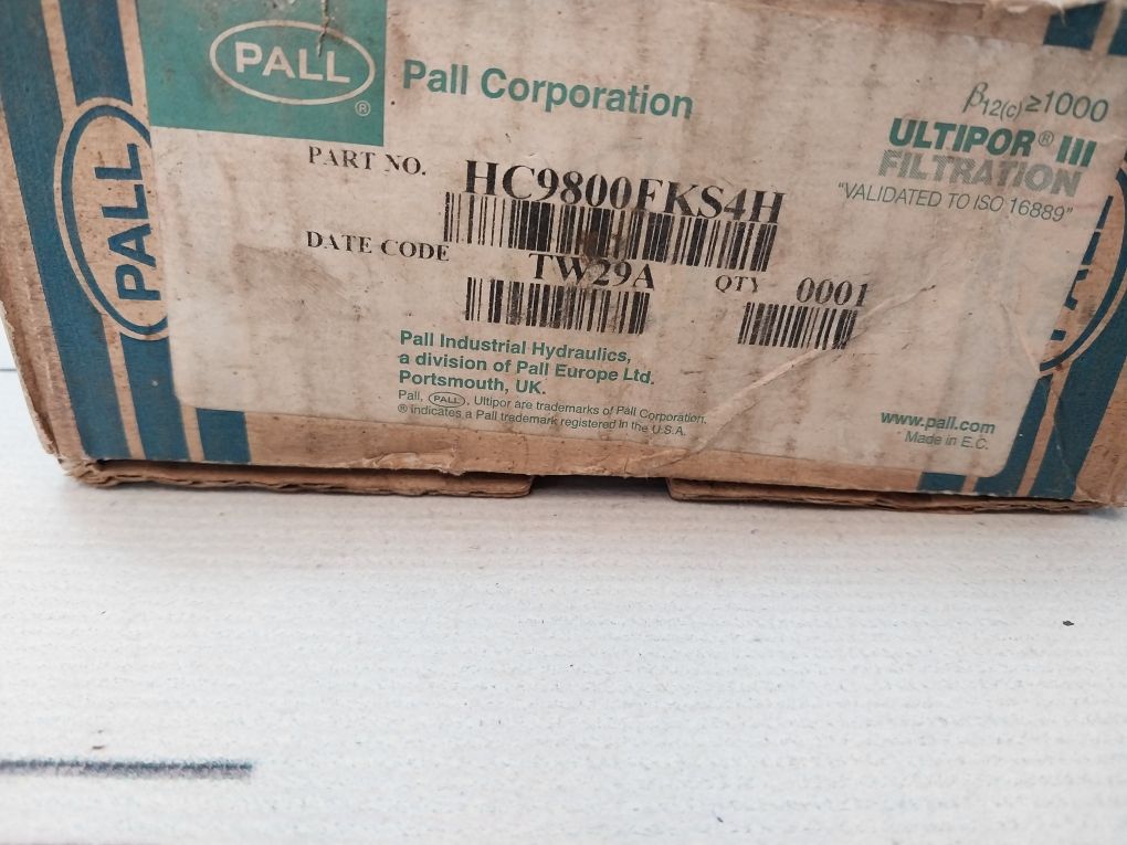 Pall Hc9800Fks4H Replacement Filter Element