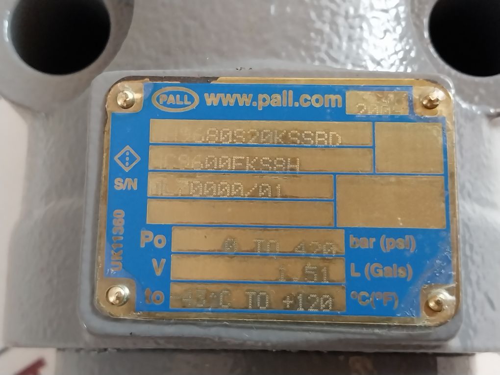 Pall Hh9680S20Kssbd Filter Rc860Mz090H