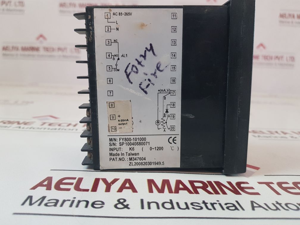 Pan-globe P908X Temperature Controller Fy800-101000