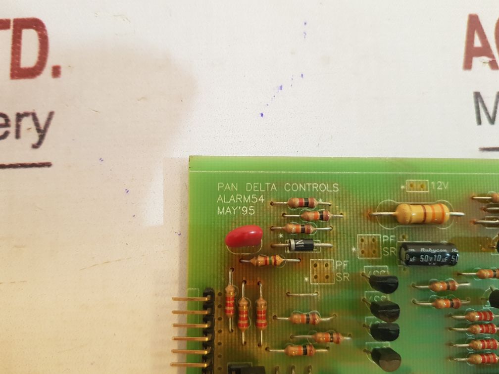 Pan Delta Alarm 54 Pcb Card