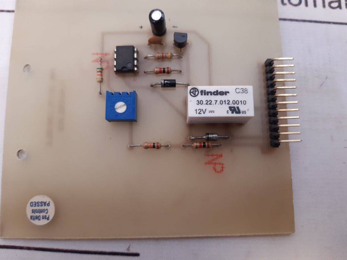 Pan Delta Controls Flasherc Pcb