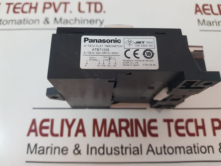 Panasonic A-tb72 Flat Time Switch A-tb72-dd-hr1C-220V
