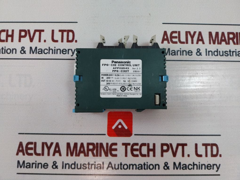 Panasonic Electric Fp0-c32T Control Unit 24V