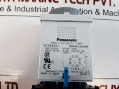 Panasonic Pm4Hf8R-s-ac120Vw Off-delay Timer With Base