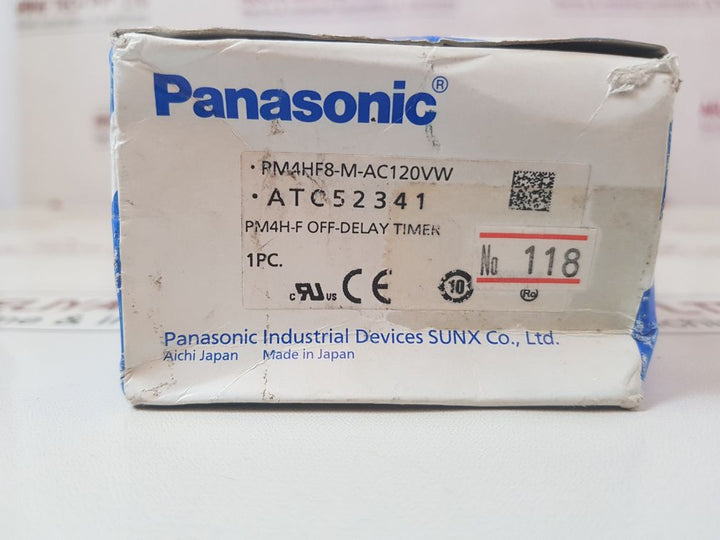 Panasonic Pm4Hf8-m-ac120Vw Off-delay Timer Pm4H-f
