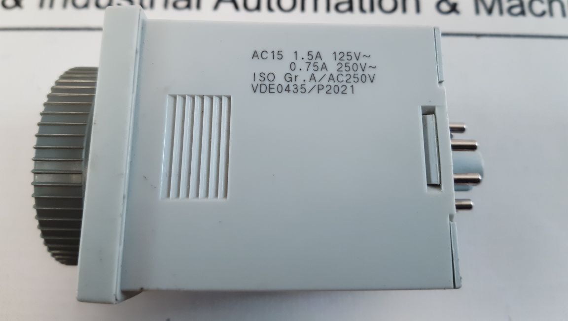 Panasonic Pm4Hf8R-s-ac 120Vw Off-delay Timer