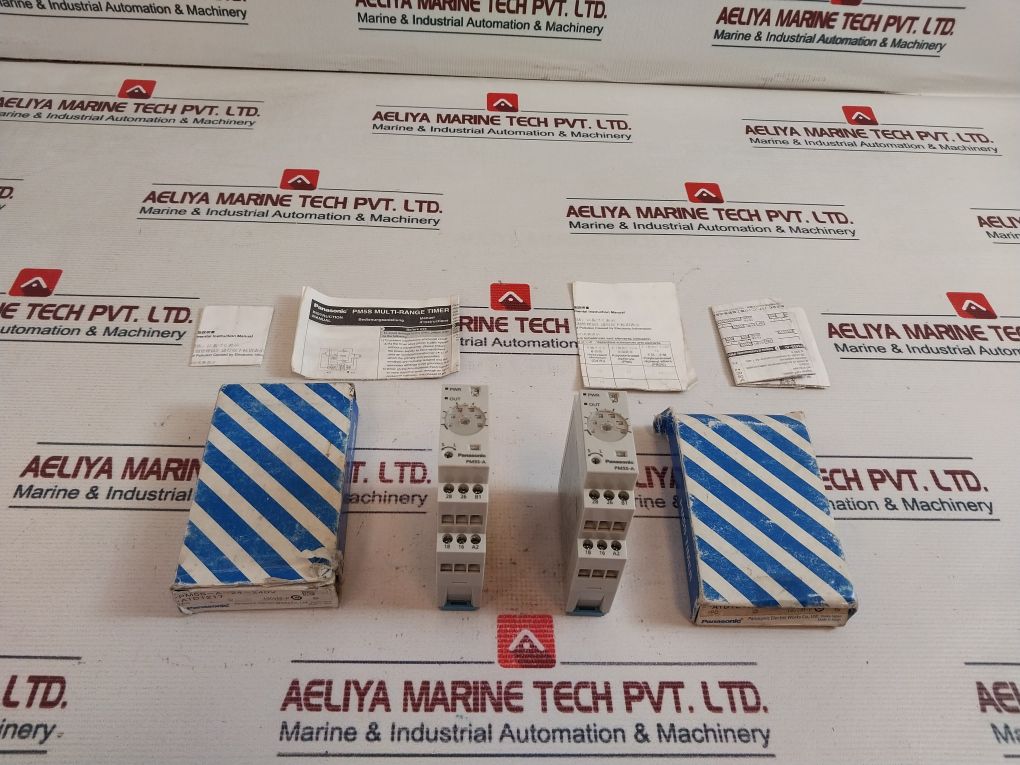 Panasonic Pm5S-a-24-240V Multirange Timer 0-50 Sec