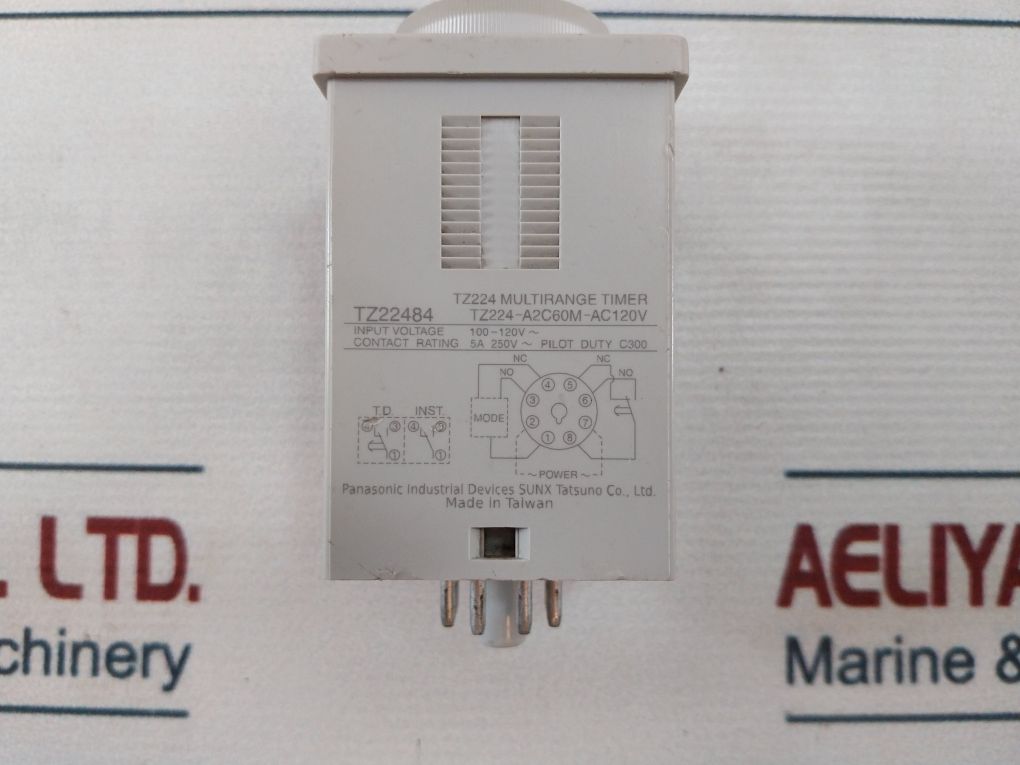 Panasonic Tz22484 Multirange Timer Tz224-a2C60M-ac120V