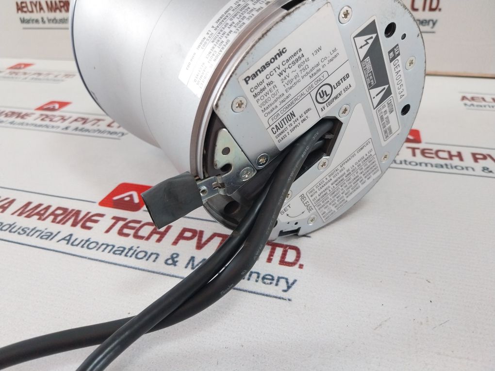 Panasonic Wv-cs954 Color Cctv Camera 24V~ 60Hz 13W